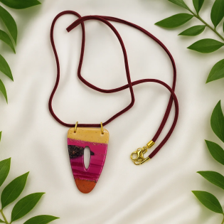 Colgante Raiz de Magenta