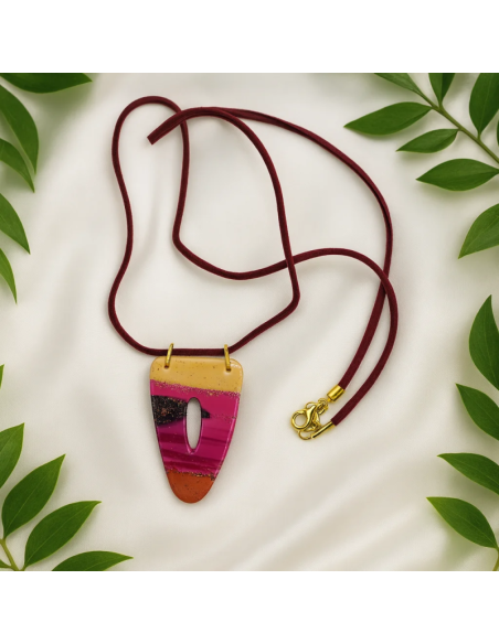 Colgante Raiz de Magenta
