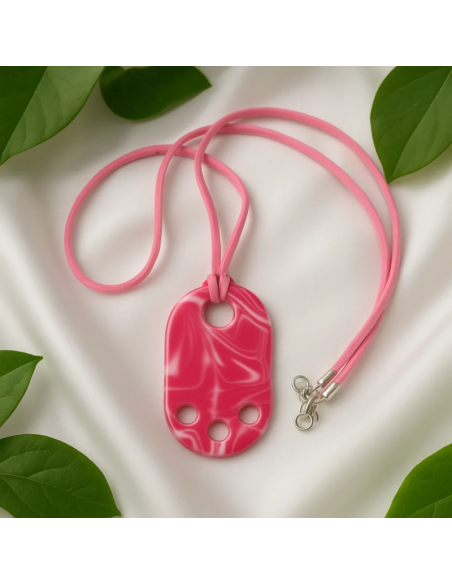 Colgante Rosa Vivo
