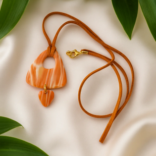 Colgante Naranja de Raiz