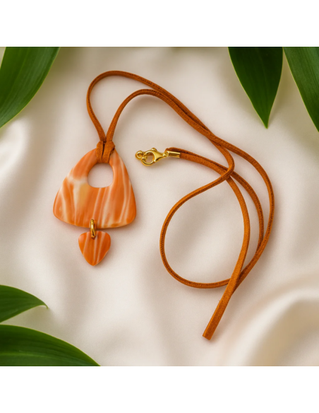Colgante Naranja de Raiz