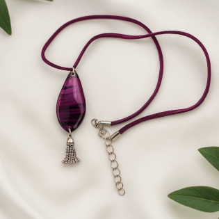 Colgante Gota Purpura
