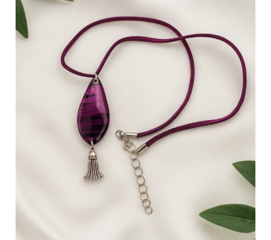 Colgante Gota Purpura