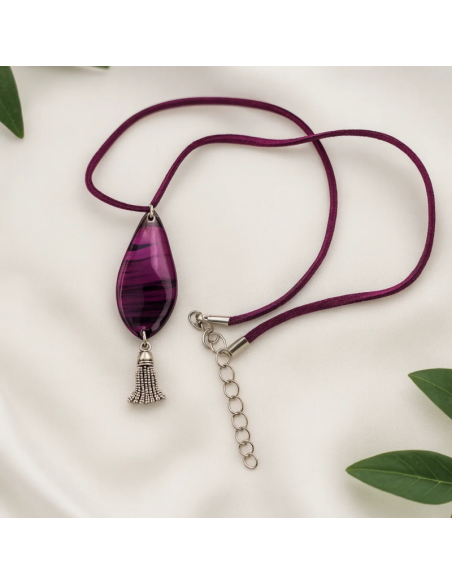 Colgante Gota Purpura