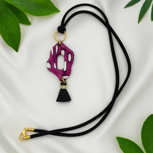 Colgante Talisman Purpura