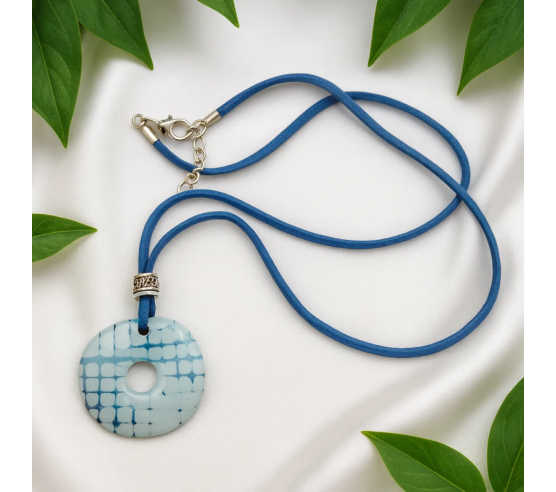 Colgante Trama Azul