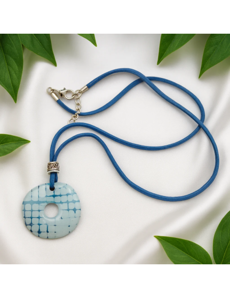 Colgante Trama Azul
