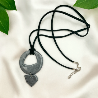 Colgante Silencio Gris