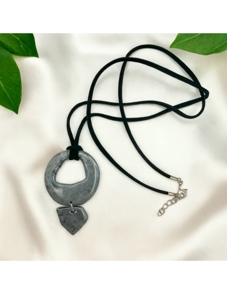 Colgante Silencio Gris