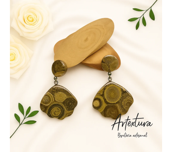 Pendientes Oliva de Ubeda