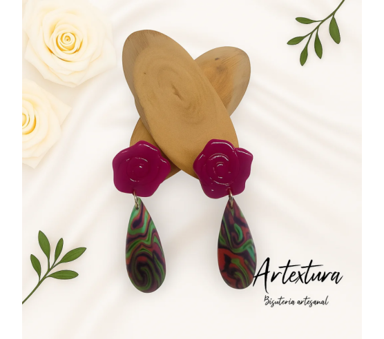 Pendientes Malvaloca