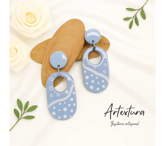 Pendientes Cadiz de Cal