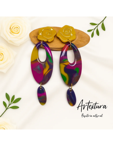 Pendientes Amuñecar Colora