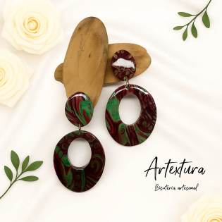 Pendientes Baeza Barro