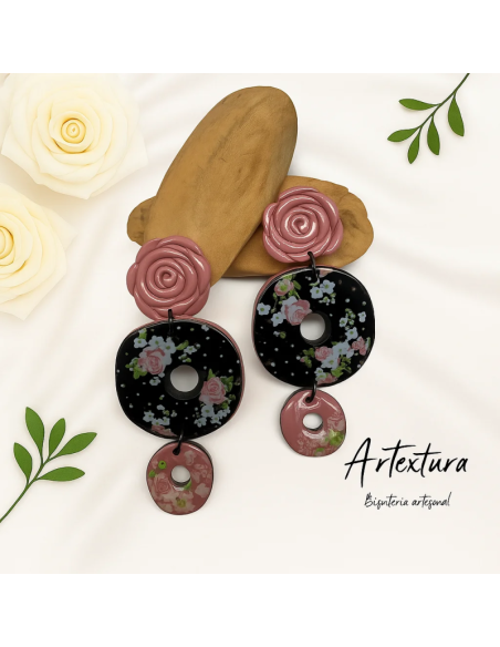 Pendientes Osuna Empolvada