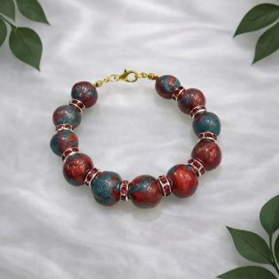 Pulsera Onix Rojo
