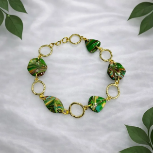 Pulsera Prisma Verde