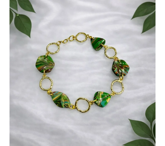 Pulsera Prisma Verde