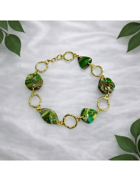 Pulsera Prisma Verde