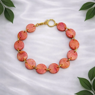 Pulsera Piedra Coral