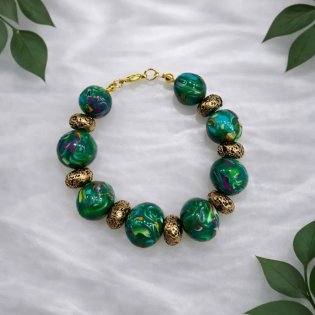 Pulsera Verde Amazonas