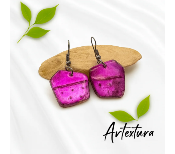 Pendientes Magenta