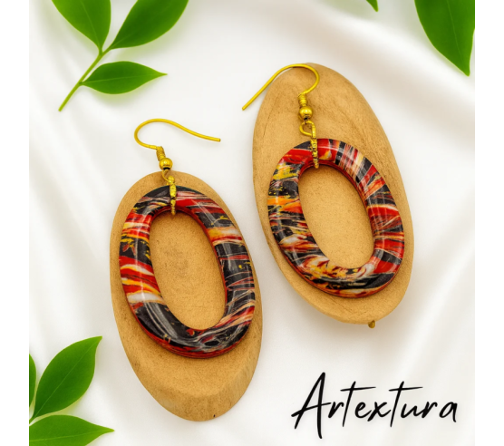 Pendientes Arco Fuego