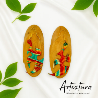 Pendientes Rayos Etnia