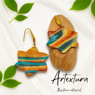 Pendientes Estrellas Etnia