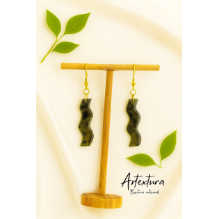 Pendientes Ondas Verdes
