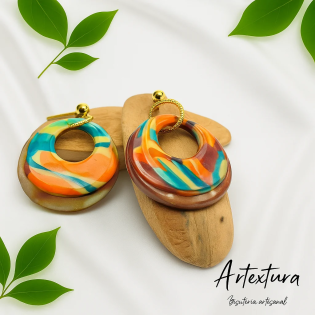 Pendientes Aro Etnico